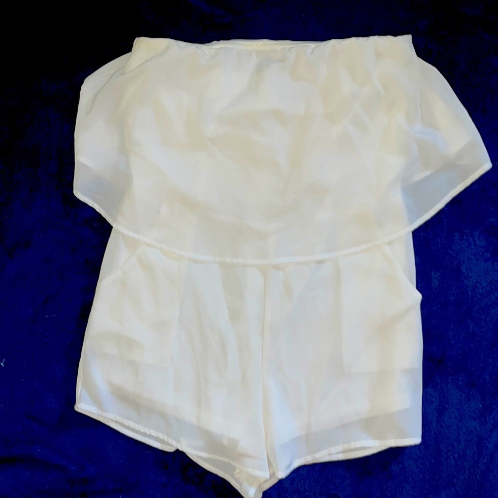 WHITE ROMPER - FAB’RIK